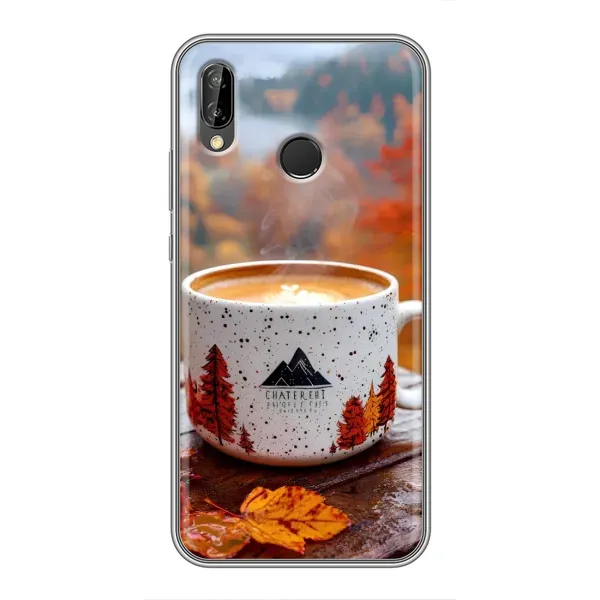 Чехол с принтом «Кофе на природе» для Huawei P Smart Plus (Nova 3i, INE-LX1)