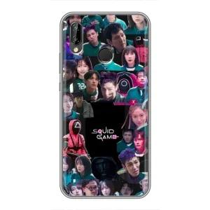 Чохол Гра в кальмара для Huawei P Smart Plus , Nova 3i, INE-LX1 (Колаж Гра кальмара)