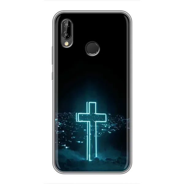 Чехол с принтом «Крест и город» для Huawei P Smart Plus (Nova 3i, INE-LX1) Чехол с принтом «Крест и город» для Huawei P Smart Plus (Nova 3i, INE-LX1)