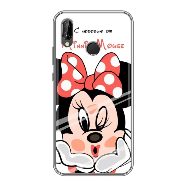 Чехол с принтом «Маус Минни» для Huawei P Smart Plus (Nova 3i, INE-LX1)