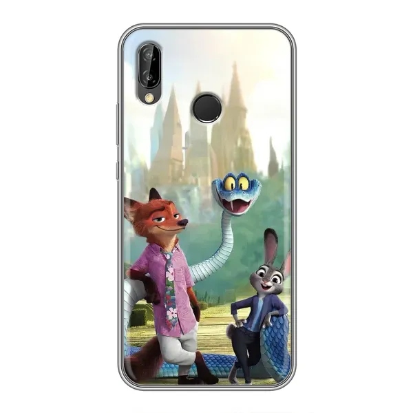 Чохол з принтом «Герої мультфільму Зоотрополіс» для Huawei P Smart Plus (Nova 3i, INE-LX1)