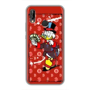 Чехли для Хуавей П Смарт Плюс - Scrooge MagDag (PREMIUMPrint) (Scrooge MagDag)