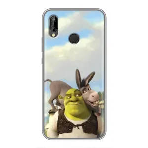 Чохол з мультфільмом Шрек на Huawei P Smart Plus , Nova 3i, INE-LX1 (Шрек та Осел)