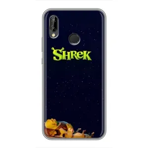 Чохол з мультфільмом Шрек на Huawei P Smart Plus , Nova 3i, INE-LX1 (Відпочиваючий Шрек)