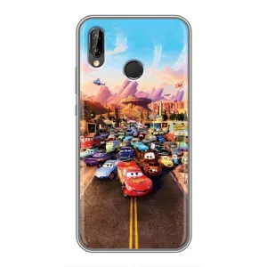 Силіконовий чохол Маквін для Huawei P Smart Plus , Nova 3i, INE-LX1 (Тачки на трасі)