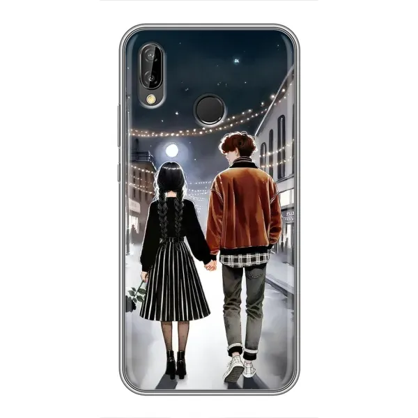 Чохол з принтом «Венздей та Тайлер» для Huawei P Smart Plus (Nova 3i, INE-LX1)