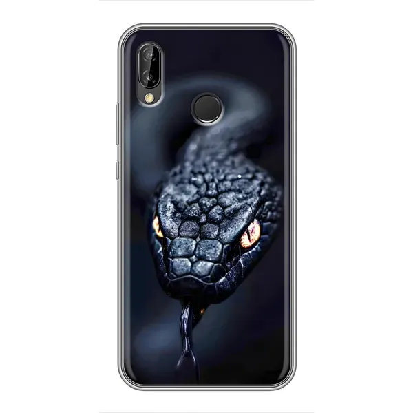 Чехол с принтом «Черная змея» для Huawei P Smart Plus (Nova 3i, INE-LX1) Чехол с принтом «Черная змея» для Huawei P Smart Plus (Nova 3i, INE-LX1)