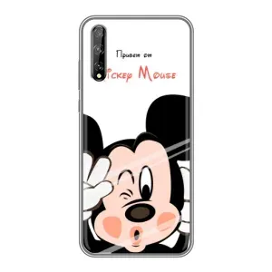Міккі Маус чохол для Huawei P Smart Pro (AlphaPrint - Мультяшні) (Маус Міккі)