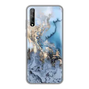 Мраморний чехол на Huawei P Smart Pro (VPrint) (Ніжний мрамор)