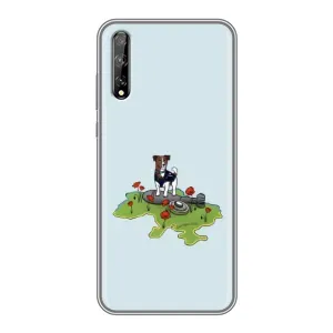 Чохли з картинкою собаки Патрон для Huawei P Smart Pro (AlphaPrint) (Сапер Пес)