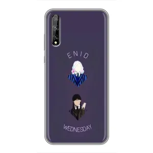 Чохли Венсдей на Huawei P Smart Pro Уенсдей (AlphaPrint) (Венздей і подруга)