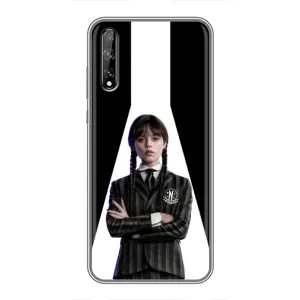 Чохли Венсдей на Huawei P Smart Pro Уенсдей (AlphaPrint) (W-Wednesday)