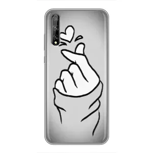 Чохол з принтом «Значок Love» для Huawei P Smart Pro