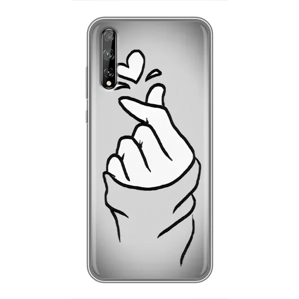 Чохол з принтом «Значок Love» для Huawei P Smart Pro