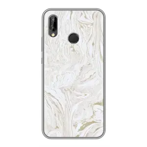 Мраморний чехол на Huawei P Smart Z/ Y9 Prime 2019 (VPrint) (Білий мрамор)