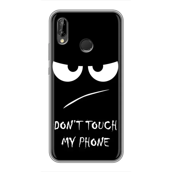 Чохол з принтом «Dont Touch» для Huawei P Smart Z / Y9 Prime 2019