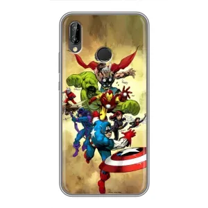 Чохол МАРВЕЛ для Huawei P Смарт Z (AlphaPrint) (Герої Марвел)