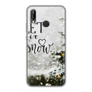 Новорічні, Святкові Чохли для Huawei P Smart Z/ Y9 Prime 2019 - 2024 год (Let it snow)