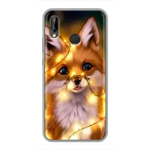 Чохли з картинкою Лисичка для Huawei P Smart Z/ Y9 Prime 2019 (VPrint) (Лисичка в гірляндах)