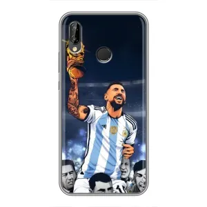 Чохли для Huawei P Smart Z/ Y9 Prime 2019 (Leo чемпіон) (AlphaPrint) (Мессі з кубком)