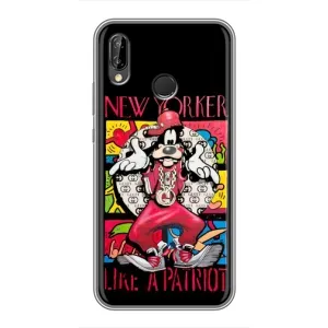 Популярні Чохли з картинками для Huawei P Смарт Z (Мультяшний Волк)