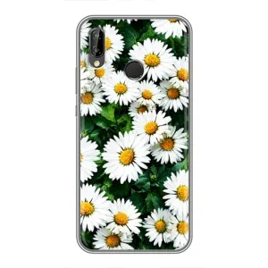Чохол з картинкою (Стильні) Huawei P Смарт Z - (AlphaPrint) (Ромашки)