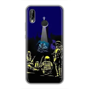 Різдвяні, Святкові Чохли для Huawei P Смарт Z (Різдво в Україні)