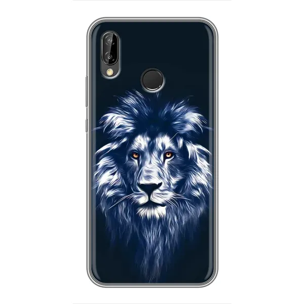 Чохол з принтом «Синій Лев» для Huawei P Smart Z / Y9 Prime 2019