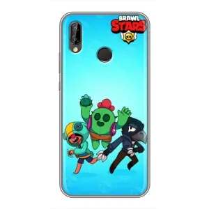 Чехлы Brawl Stars для Huawei P Smart Z/ Y9 Prime 2019 (AlphaPrint) (Тріо героїв)