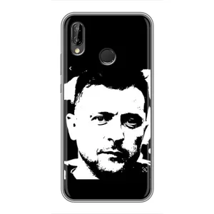 Чохол для Huawei P Smart Z/ Y9 Prime 2019 (AlphaPrint - с принтом Зеленського) (Зеленский АРТ)
