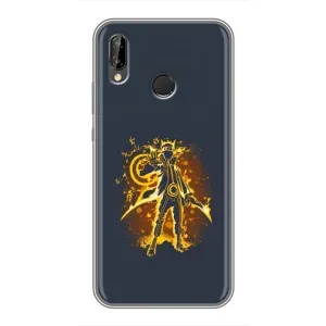 Naruto Anime Чохли для Huawei P Смарт Z (AlphaPrint) (золотий Наруто)
