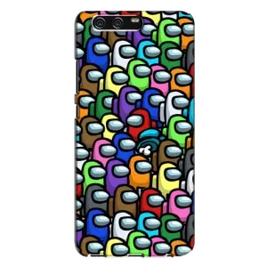 Чехол Амонг Ас для Huawei P10 Plus, VKY (AlphaPrint)