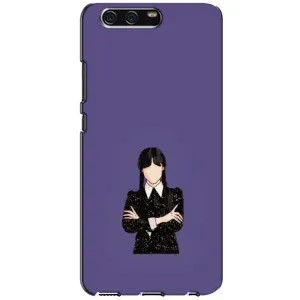 Чохли Венсдей на Huawei P10, VTR Уенсдей (AlphaPrint) (Венздей у чорному)