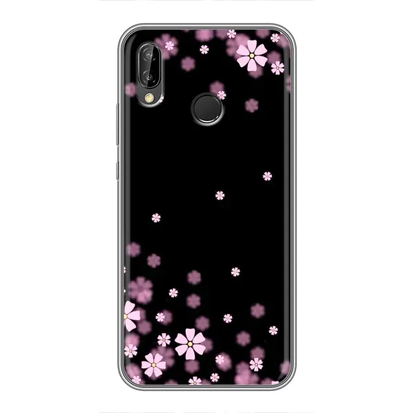 Чехол с принтом «Цветочки маленькие» для Huawei P20 Lite (ANE-L02)