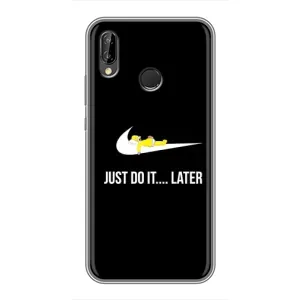 Чехол с Симпсонами для Huawei P20 Lite, Ane-L02 (VPrint) (Гомер Later)