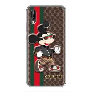 Чохли  GUCCI для Хуавей П20 Лайт (AlphaPrint)
