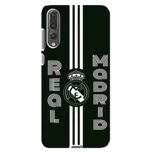 ФК Реал Мадрид чехлы для Huawei P20 Pro, CLT-L04 (AlphaPrint) (черно белый Реал)