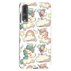 Чохол для Huawei P20 Pro українською: - (Єдинорожки - Новинки) (AlphaPrint) (Єдиноріжки)