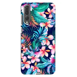 Чехол с принтом «Красочные цветы» для Huawei P20 Pro (CLT-L04)
