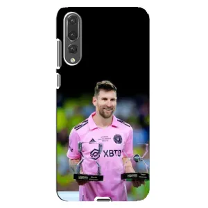 Чохли для Huawei P20 Pro українською: - Лео Мессі Маямі (Кубки Мессі)