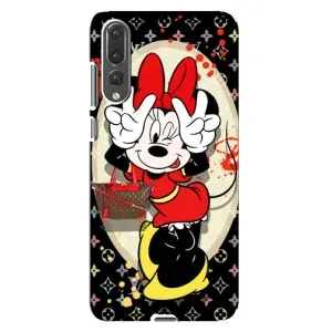 Чохол Disney Mouse Huawei P20 Pro, CLT-L04 (PREMIUMPrint) (Мінні peace)