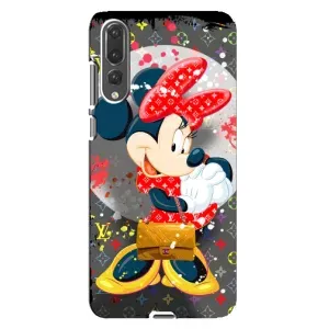 Чохол Disney Mouse Huawei P20 Pro, CLT-L04 (PREMIUMPrint) (Minni з бантіком)