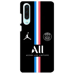 Чохли PSG для Huawei P30 (AlphaPrint) (футболка ПСЖ)