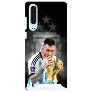 Чохли для Huawei P30 (Leo чемпіон) (AlphaPrint) (Мессі Чемпіон)