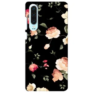 Чохли з квітами для Huawei P30 (VPrint) (Трояндочки)