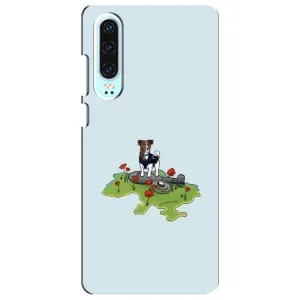 Чохли з картинкою собаки Патрон для Huawei P30 (AlphaPrint) (Сапер Пес)