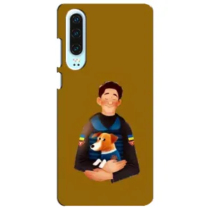 Чохли з картинкою собаки Патрон для Huawei P30 (AlphaPrint) (ЗСУ Патрон)