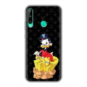Чехли для Huawei P40 Lite e - Скрудж МакДак Louis Vuitton (PREMIUMPrint) (Богатство Макдака)