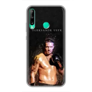 Чехол с принтом «Боксер Александр Усик» для Huawei P40 Lite e
