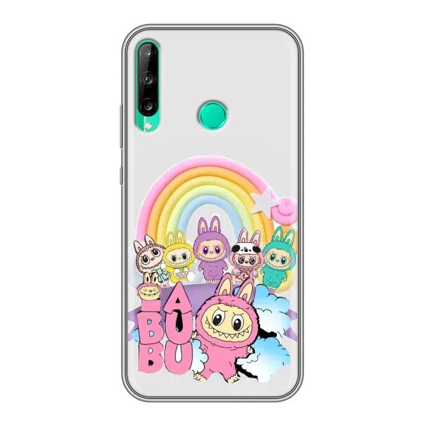 Чехол с принтом «Фон Лабубу» для Huawei P40 Lite e